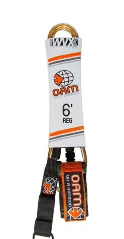 OAM 6' REGULAR LEASH -WavePulse Shop 6 reg org cl 2000x 6945d01f 7897 416e 878c 84971a8b2e33 02220.1675878709