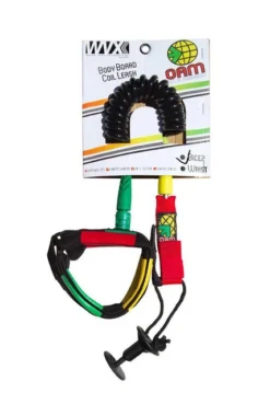 OAM BODYBOARD BICEP LEASH -WavePulse Shop Bicep Rasta 00408.1675878629
