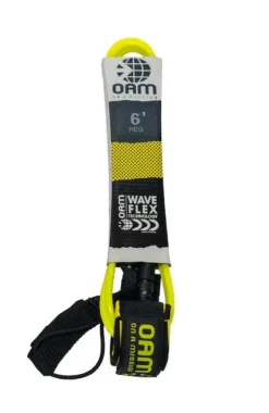 OAM 6' REGULAR LEASH -WavePulse Shop OAM 6ftRegYellow 1 20327.1675878712