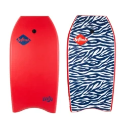 45" SOFTECH MOJO RED ZEBRA BODYBOARD (MOJO-RDZ-045)
