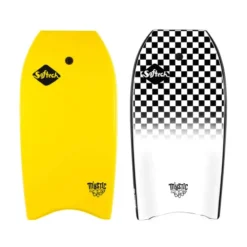 38" SOFTECH MYSTIC YELLOW/WHITE BODYBOARD (MYST-YWH-038)